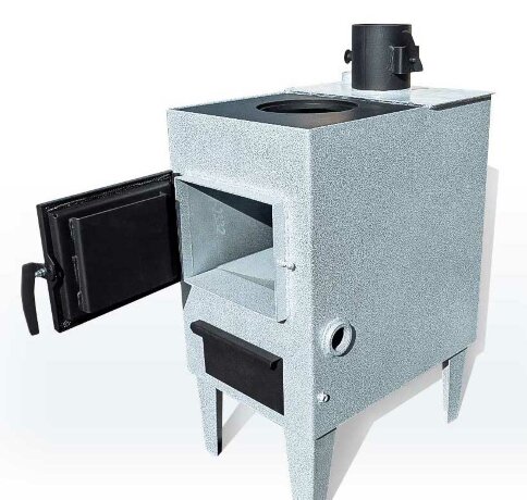 НМК Сибирь КВО 8 - котел твердотопливный с варочной поверхностью