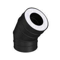 Компакт MAGMA - сэндвич-отвод 45° нерж./муар 0,8мм/0,5мм