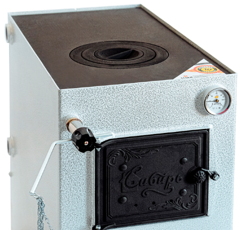 НМК Сибирь КВО 10 - котел твердотопливный с варочной поверхностью