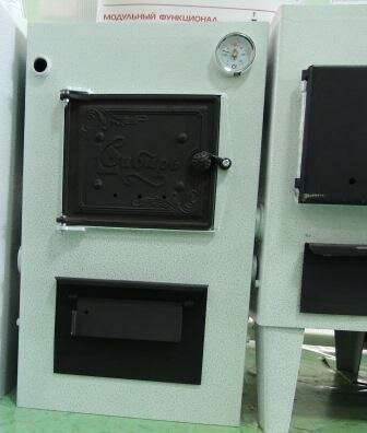 НМК Сибирь КВО 10 - котел твердотопливный с варочной поверхностью