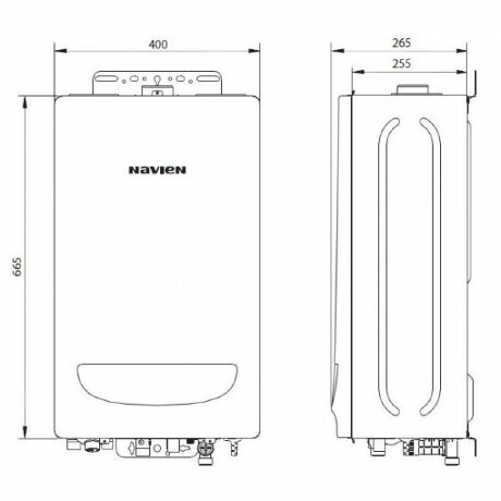 Navien Deluxe S 16K - котел газовый двухконтурный
