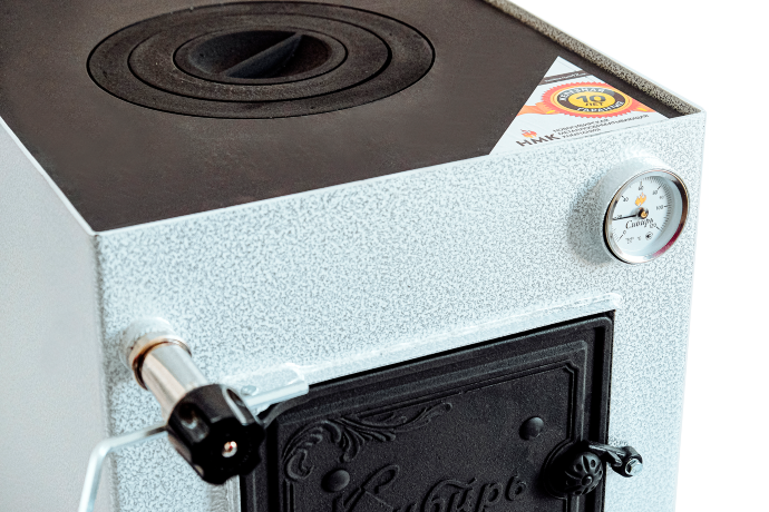 НМК Сибирь КВО 12 - котел твердотопливный с варочной поверхностью