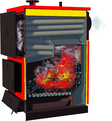 WIRT Smart UNI 125 - котел длительного горения твердотопливный