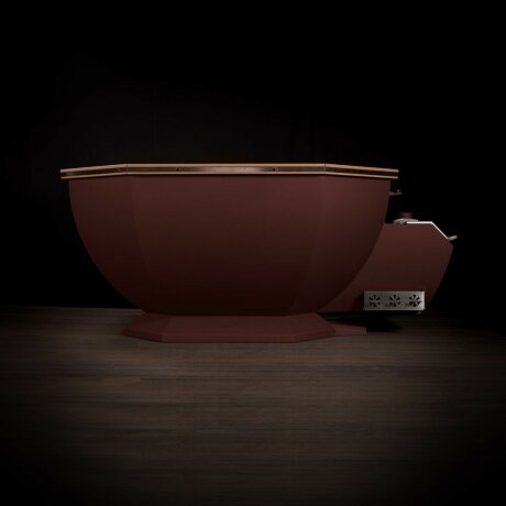 KELLEK Boil (6-8 персон) - банный чан с боковой печью шоколадный