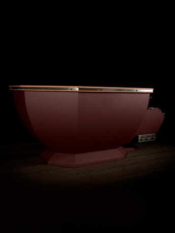 KELLEK Boil (6-8 персон) - банный чан с боковой печью шоколадный