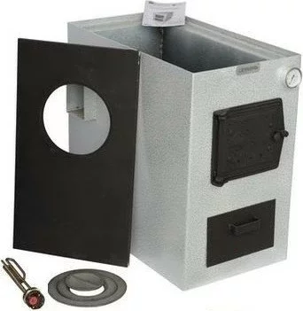 НМК Сибирь КВО 15 - котел твердотопливный с варочной поверхностью