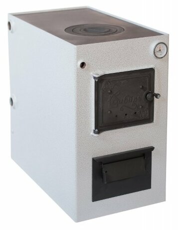 НМК Сибирь КВО 15 - котел твердотопливный с варочной поверхностью