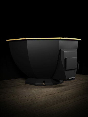 KELLEK Savanna (4-5 персон) - банный чан с интегрированной печью графит