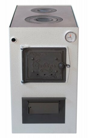 НМК Сибирь КВО 20 - котел твердотопливный с варочной поверхностью
