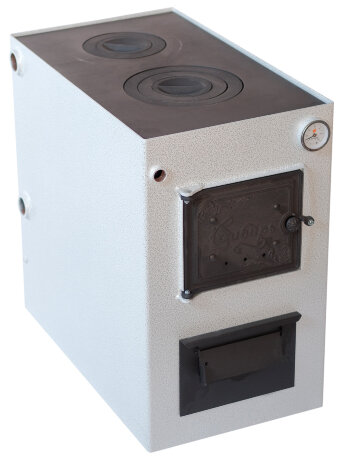 НМК Сибирь КВО 20 - котел твердотопливный с варочной поверхностью