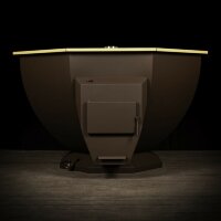 KELLEK Savanna (4-5 персон) - банный чан с интегрированной печью шоколадный