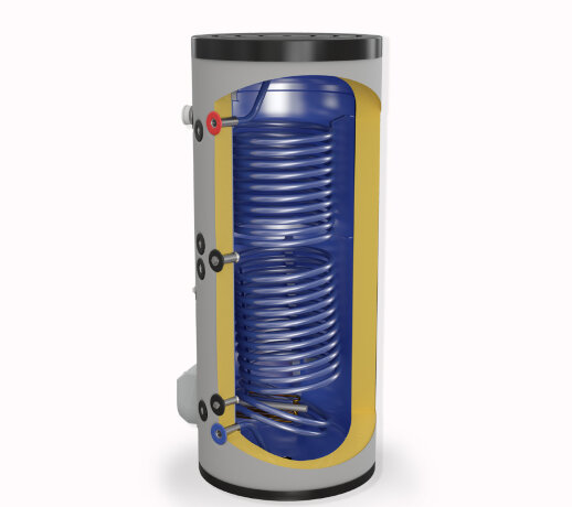 Parpol VS2 750 - бойлер напольный косвенного нагрева с двумя теплообменниками