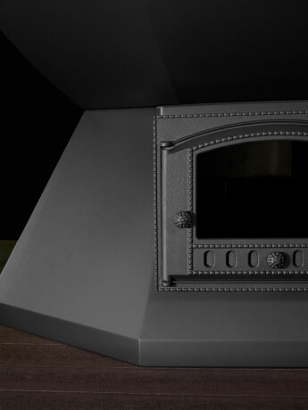 KELLEK Termal (2-4 персоны) - банный чан с печью с водяным карманом графит