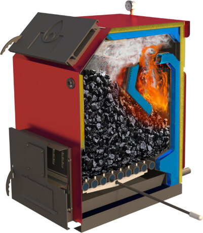 WIRT Basis 10 - котел длительного горения твердотопливный