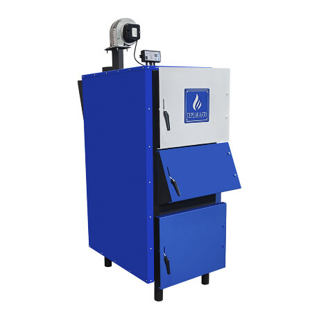 ТЕПЛОКАСТО TKS-П 80 кВт - твердотопливный котел полуавтоматический