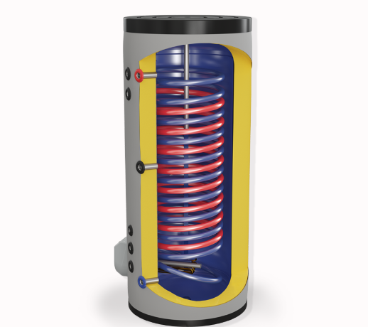 Parpol VS2 300 - бойлер напольный косвенного нагрева с двумя теплообменниками