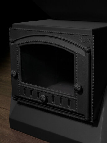 KELLEK Termal (2-4 персоны) - банный чан с печью с водяным карманом черный