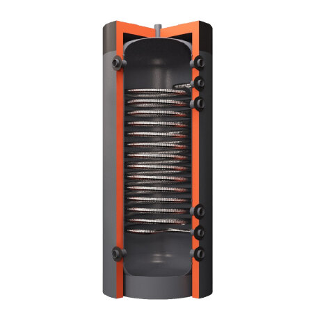 Тепловъ Classic 1000 - теплоаккумулятор напольный с ГВС