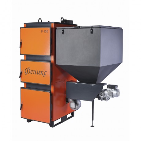 Феникс 360 - котел автоматический угольный (пеллетный)