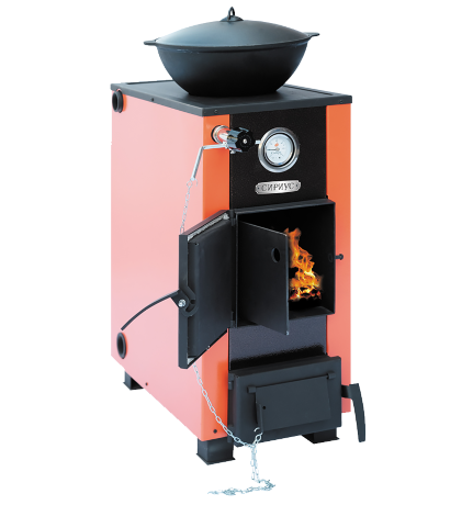 НМК Сириус 20 - котел твердотопливный с варочной поверхностью