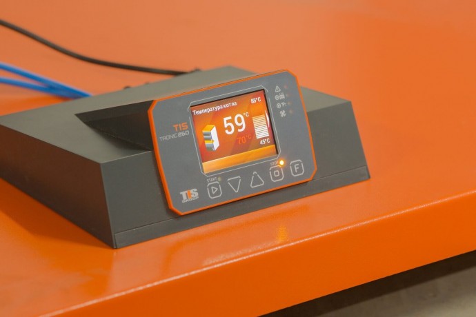 TIS PLUS DR 27 - котел полуавтоматический дровяной