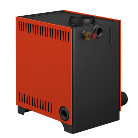 СТЭН mini 7 терракот - котел твердотопливный