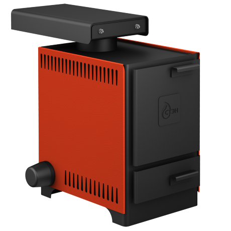 СТЭН mini 7 терракот - котел твердотопливный