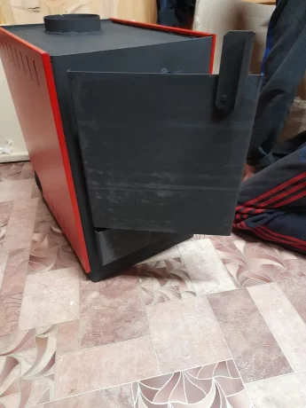 СТЭН mini 7 терракот - котел твердотопливный