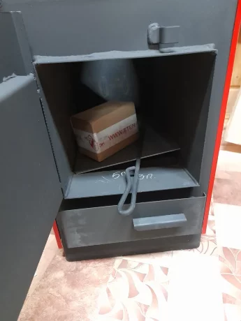 СТЭН mini 7 терракот - котел твердотопливный