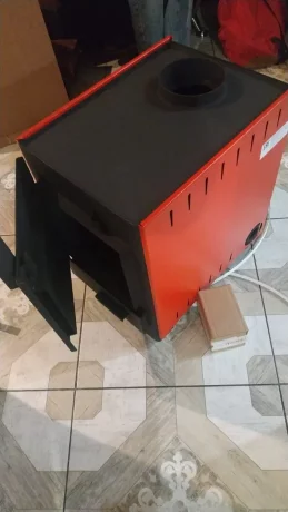 СТЭН mini 7 терракот - котел твердотопливный