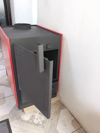 СТЭН mini 7 терракот - котел твердотопливный
