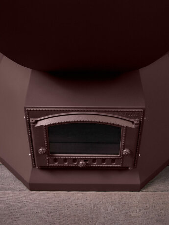 KELLEK Termal (4-6 персон) - банный чан с печью с водяным карманом шоколадный