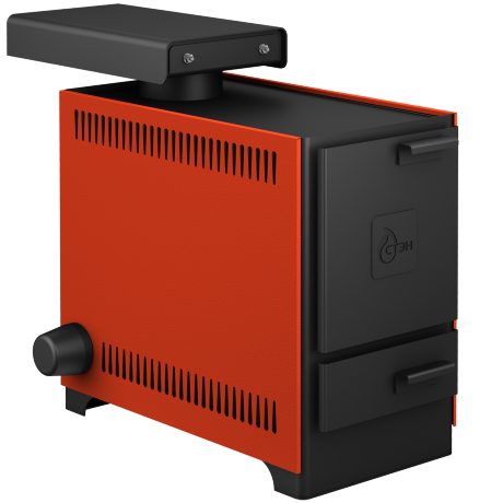 СТЭН mini 11 терракот - котел твердотопливный