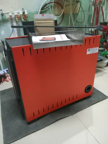 СТЭН mini 11 терракот - котел твердотопливный