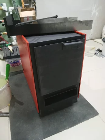 СТЭН mini 11 терракот - котел твердотопливный