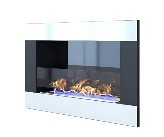 Русский огонь Модерн 800V - биокамин встраиваемый (высота 500мм.)