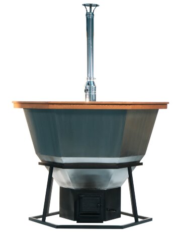 НМК Сибирь (2-4 персоны) - банный чан с печью и дымоходом