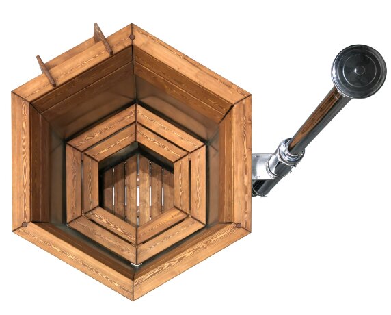 НМК Сибирь (2-4 персоны) - банный чан с печью и дымоходом