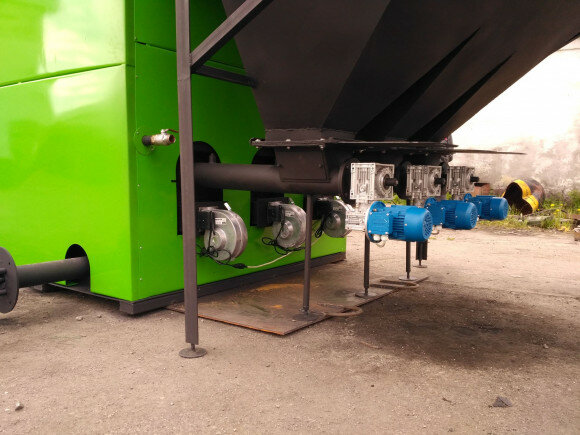 ВСКЗ-ДУО 330 - котел автоматический угольный (пеллетный)