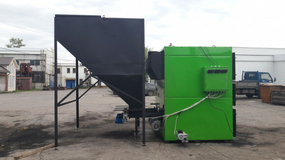 ВСКЗ-ДУО 330 - котел автоматический угольный (пеллетный)