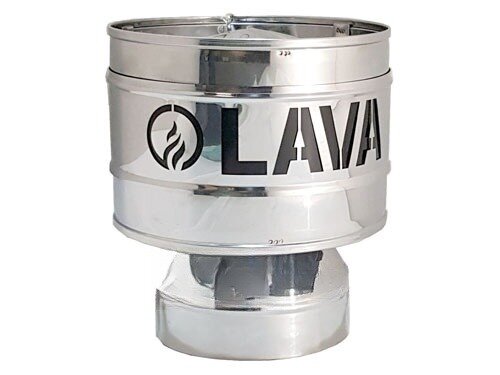 Компакт LAVA - оголовок-дефлектор "LAVA" нерж./нерж. 0,5мм/0,5мм