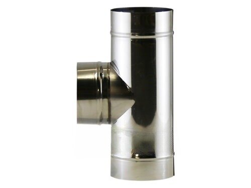 Компакт LAVA - тройник 90° нерж. 0,5 мм