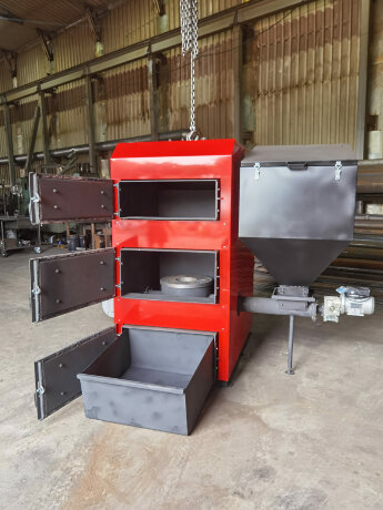 КТМ 30 - котел автоматический угольный (пеллетный)