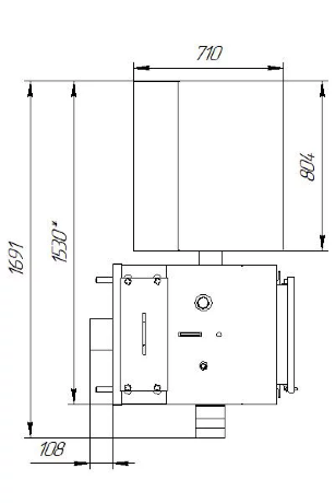 КТМ 30 - котел автоматический угольный (пеллетный)