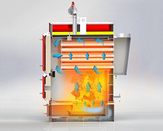FACI TT 34 - котел твердотопливный