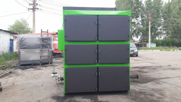 ВСКЗ-ДУО 600 - котел автоматический угольный (пеллетный)