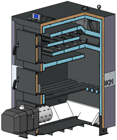 SAKOVICH PELLET MAX 99 - котел пеллетный автоматический