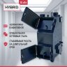 Гибрид 10 кВт - котел твердотопливный длительного горения