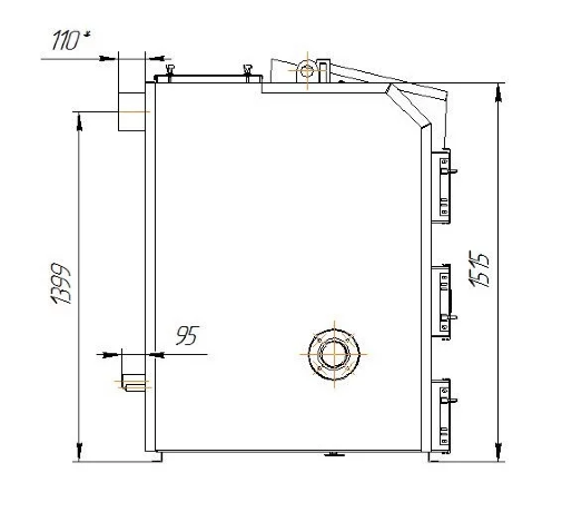 КТМ 50 - котел автоматический угольный (пеллетный)