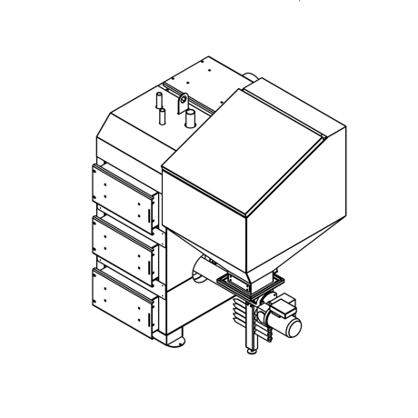 КТМ 60 - котел автоматический угольный (пеллетный)